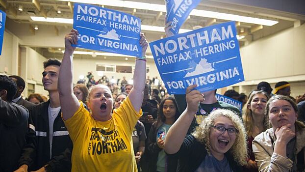 CNN: победу на выборах губернатора в штате Вирджиния одержал демократ Ральф Нортэм