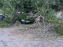 Штормовой ветер сорвал крышу Дома культуры в Ялте