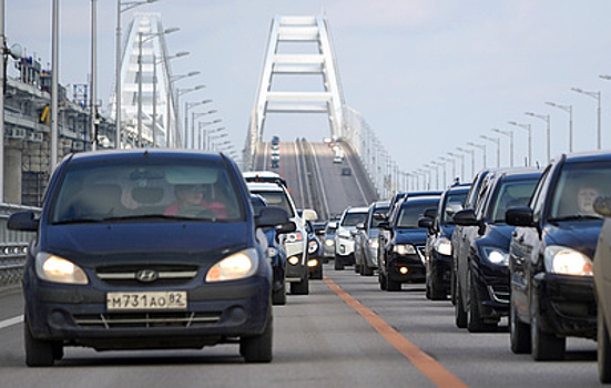 На Кубани сообщили, что пробки на подъезде к Крымскому мосту со стороны региона нет