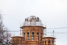 В Электростали завершается строительство храма в византийском стиле