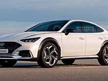 Обнародованы изображения кросс-седана Hyundai Sonata