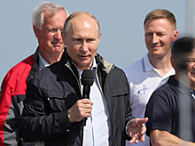 Путин на Крымском мосту объявил о чуде