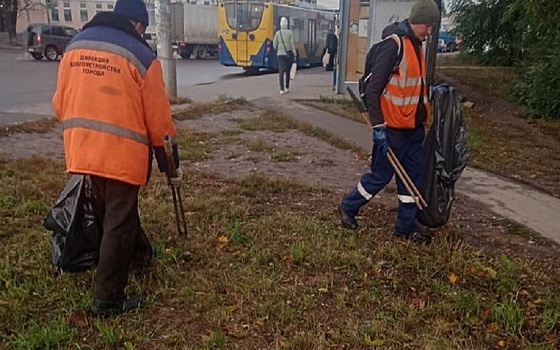 В Рязани привели в порядок улицу Строителей