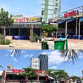 Несколько пляжных ресторанов Дананга были построены незаконно