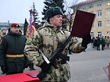 Рэпер Macan принял военную присягу