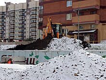 Ремонт подпорной стены в Центральном районе закончат в ноябре