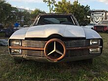 Во Флориде нашли Mercedes-Benz 450SL с гигантским логотипом