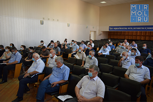 В Карабудахкентском районе обсудили распространение коронавирусной инфекции в муниципалитете