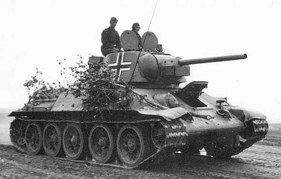 Как немцы применяли Т-34 против Красной Армии