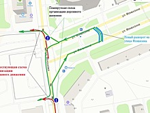 На пересечении Яблочкова и Фонвизина изменят схему движения
