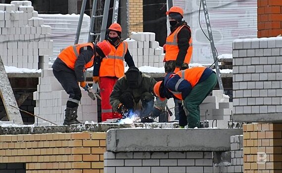 В строительной отрасли Татарстана в три раза уменьшилось количество смертельных случаев