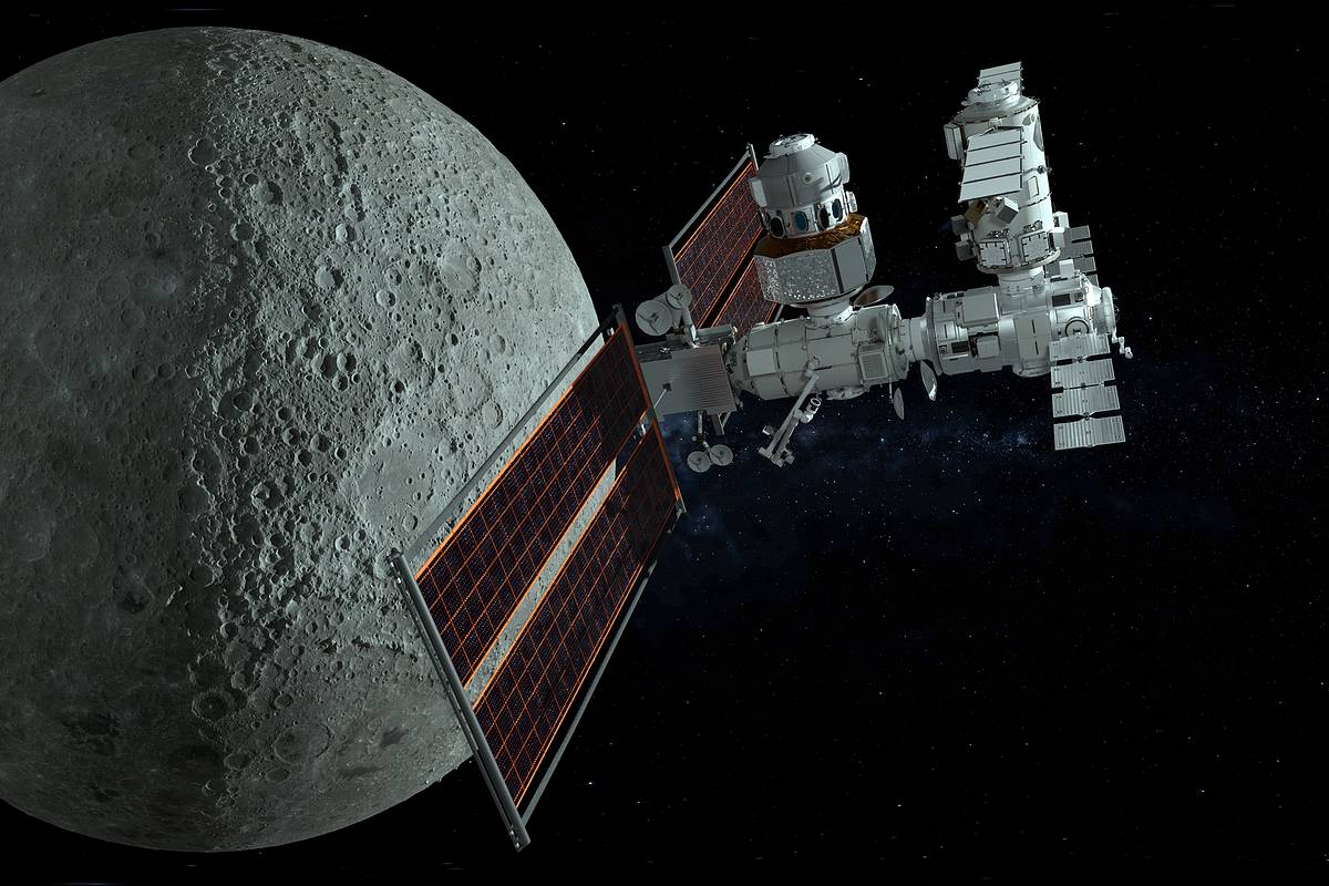 Европа отправила США проржавевший лунный модуль