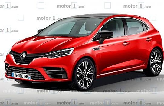 Renault Clio новой генерации получил современный рендеринг