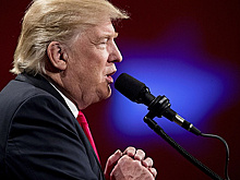 Трамп: "Я с нетерпением жду встречи с Терезой Мэй"