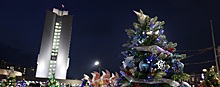 Власти Алтая используют прошлогодние украшения для новогоднего оформления