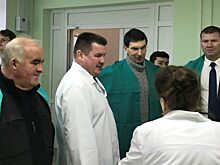 Полномочный представитель Президента РФ в ЦФО Игорь Щёголев посетил Шарьинский сердечно-сосудистой центр