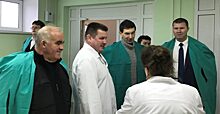 Полномочный представитель Президента РФ в ЦФО Игорь Щёголев посетил Шарьинский сердечно-сосудистой центр