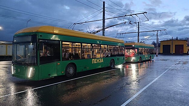 В Засечном заработало троллейбусное депо