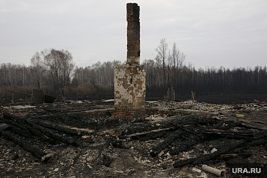 При пожаре в Тюменской области погиб человек