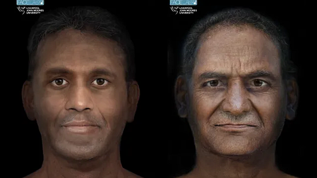 Внешность двух мужчин воссоздали по 2500-летним черепам