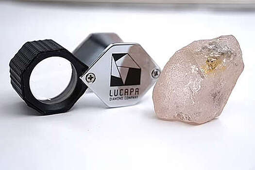 В Анголе нашли самый крупный розовый алмаз за 300 лет