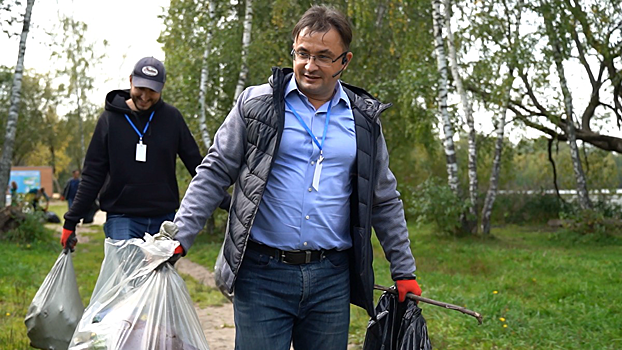«Газпромнефть-СМ» организовала масштабную экологическую акцию в Московской области