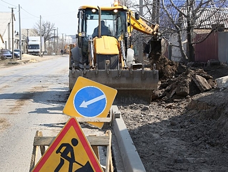На юге Волгограда проходит реконструкция одной из важнейших дорог