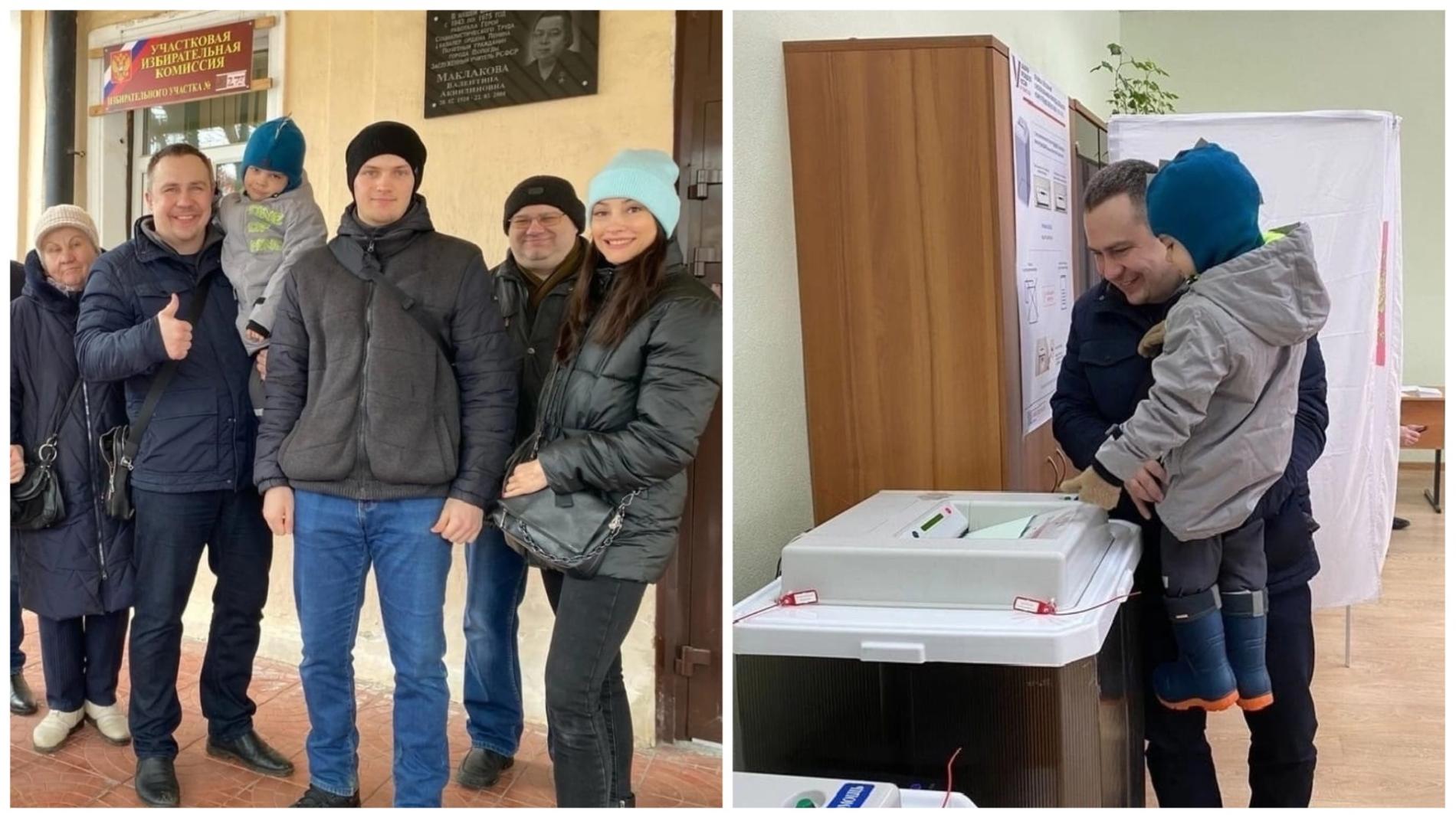 Заместитель председателя Общественного совета Вологды Антон Седов: «Мы традиционно ходим на выборы всей семьей»