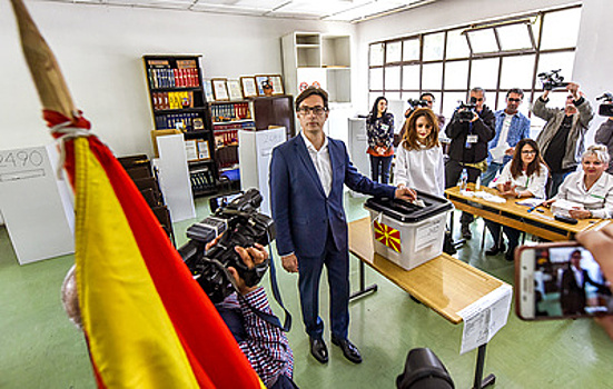 Нового президента Северной Македонии определит второй тур голосования