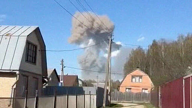 Боеприпас упал на частный дом во Владимирской области
