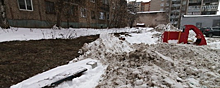 Мэрия Кирова признала законность складирования снега во дворах