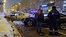 На Волгоградском проспекте в Москве столкнулись шесть автомобилей