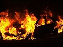 Курянин угнал автомобиль и сжёг его
