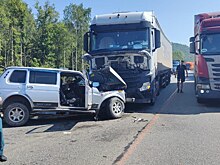 В Ашинском районе в столкновении с большегрузом пострадал водитель «Нивы»