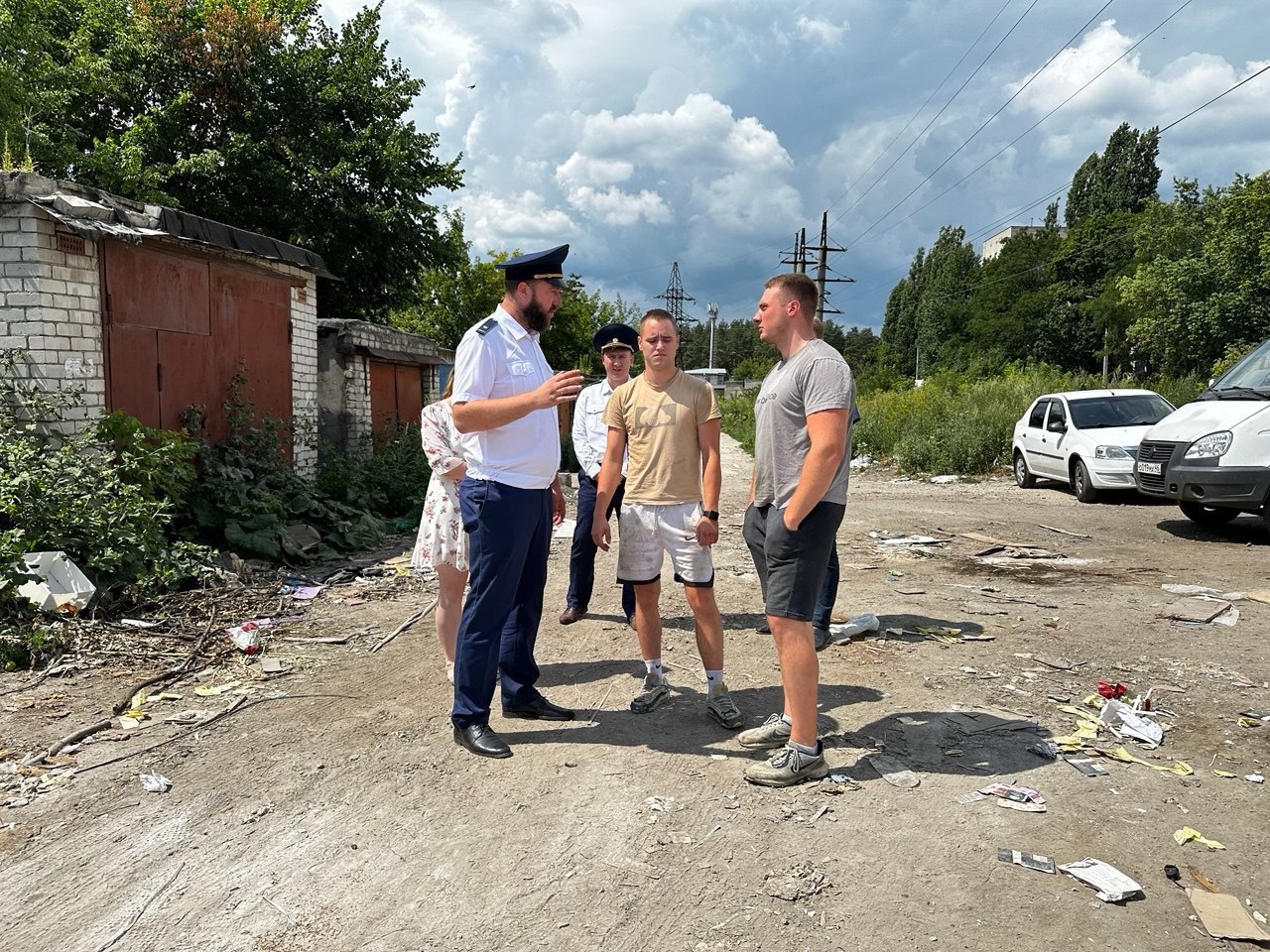 В Курской области усилен контроль за несанкционированным вывозом строительного мусора