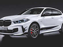 Новая BMW M135i xDrive в спортивном облике с деталями M Performance