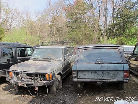В Интернете продают 16 ветхих классических Range Rover за 5,2 млн рублей