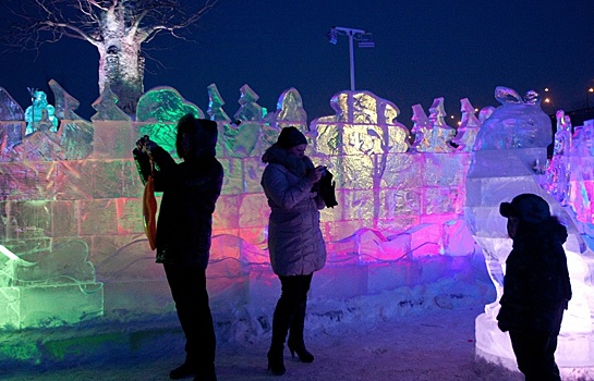 На Поклонной горе откроют ледяной лабиринт в виде схемы метро