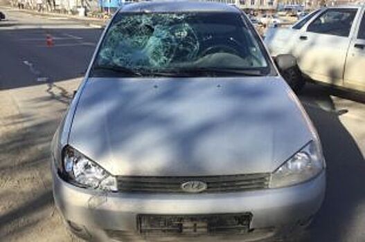 В Чапаевске водитель «Калины» сбил на пешеходном переходе мужчину