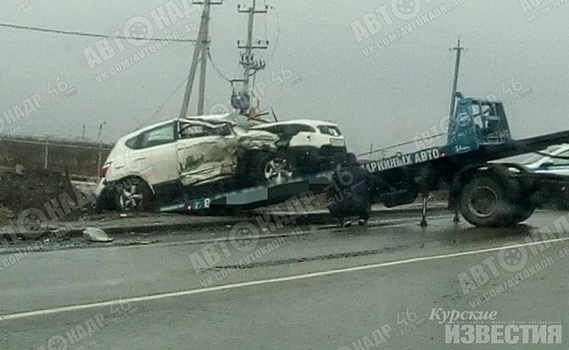 В Курске произошло очередное ДТП на Объездной