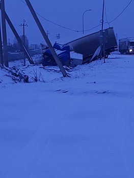 ДТП с фурой произошло в Кузбассе