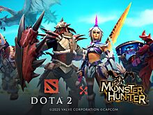 В Dota 2 началась коллаборация с Monster Hunter