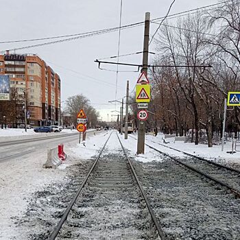 В Ленинском районе Челябинска в воскресенье закроют движение трамваев