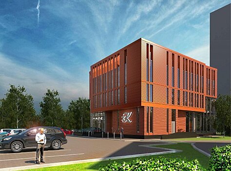В Одинцово возводится новое торгово-административное здание