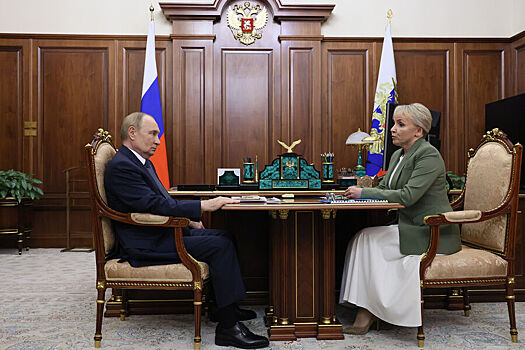 Путин встретился с врио главы Еврейской автономной области