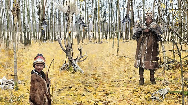 Костюм скандинавов каменного века восстановили по микрочастицам