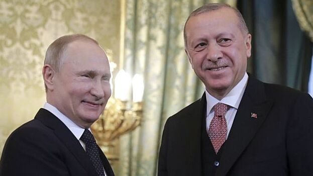 Стартовали переговоры Путина и Эрдогана