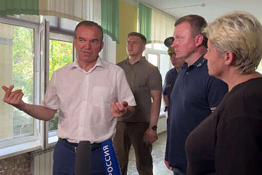 Кондратьев: обвалившийся в непогоду мост в селе Лермонтово на Кубани восстановят