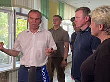 Кондратьев: обвалившийся в непогоду мост в селе Лермонтово на Кубани восстановят