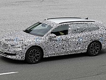 Фотошпионы в Австрии подкараулили прототип универсала Skoda Superb 2024 года